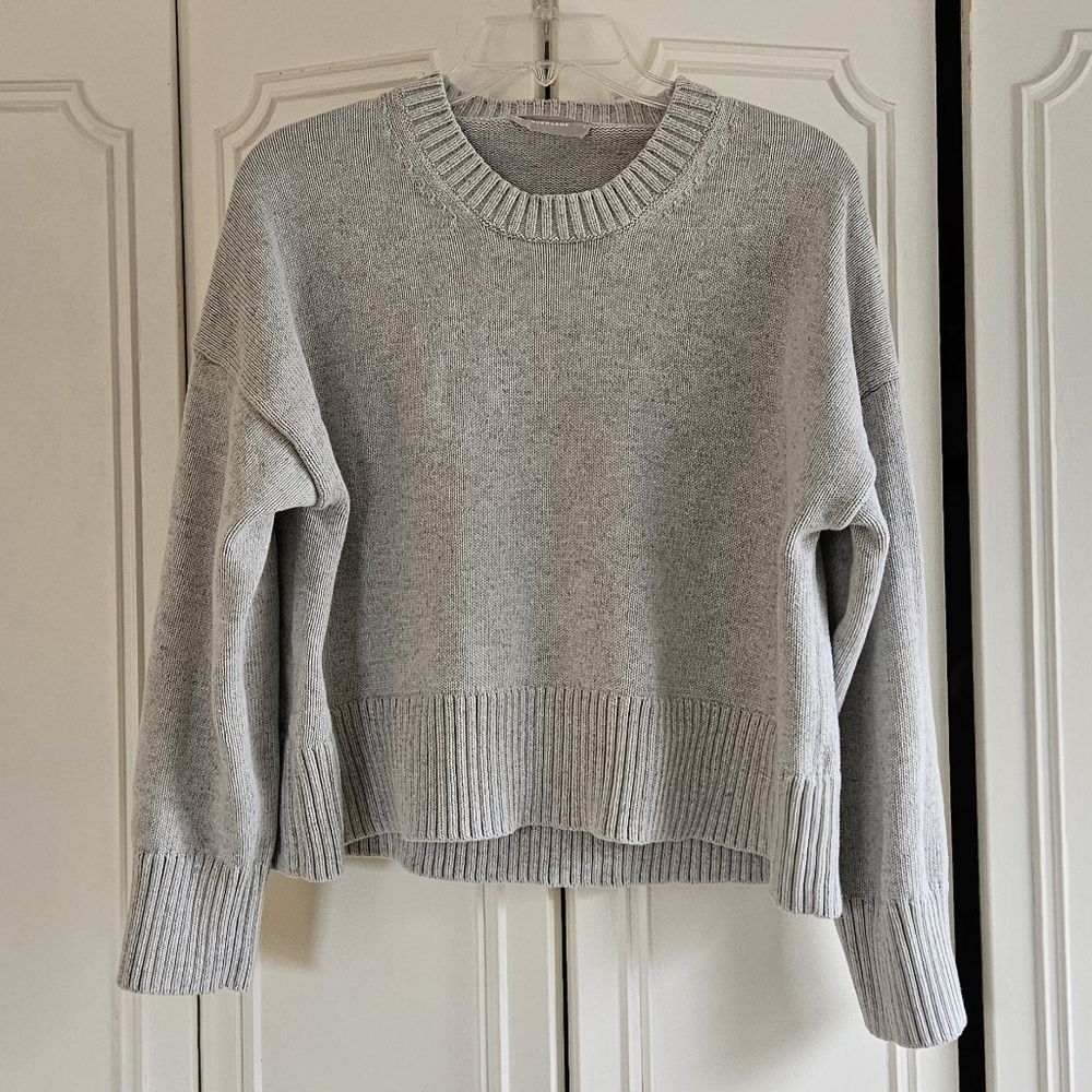 Everlane The Boxy Sweater In Everyday Cotton
